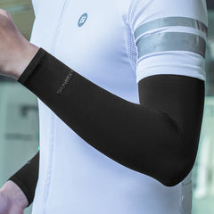 ROCKBROS Ice Silk Cycling Arm Sleeves | Breathable UV Sun Protection Bicycle Sleeves for Men & Women | Outdoor MTB Road Bike Sports Arm Covers