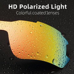 ROCKBROS Polarized Cycling Glasses | UV Protection Sports Sunglasses for Men & Women | Outdoor MTB Road Bike Eyewear & Cycling Goggles
