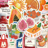 50PCS Vintage Painting Stickers | Art Cartoon Graffiti Decals | DIY Scrapbook & Journal Stickers | Luggage & Skateboard Decoratin