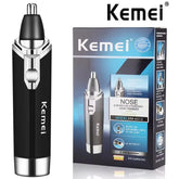 Kemei Nose Hair Trimmer | Washable Nasal Hair Clipper & Precision Trimmer