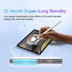 Baseus Stylus Lite with LED for Apple iPad, Palm Rejection Magnetic Design Touch Pen for Tablet, for iPad Pro 2018-2023