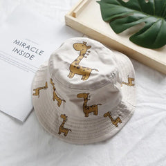 Baby Bucket Cap, Giraffe, 50-52cm