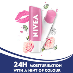 Shop in Sri Lanka for NIVEA Soft Rose Shine 4.8g Lip Balm|24 H Melt in Moisture Formula|Natural Oils|Glossy Finish - Lip Balms from Nivea - Shop at Selekt