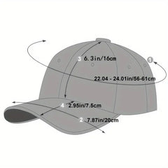 Graffiti Baseball Cap with Bold Letter Print, Adjustable Snapback Closure, Lightweight & Breathable All-Season Hat for Outdoor Sports and Casual Wear, White Red