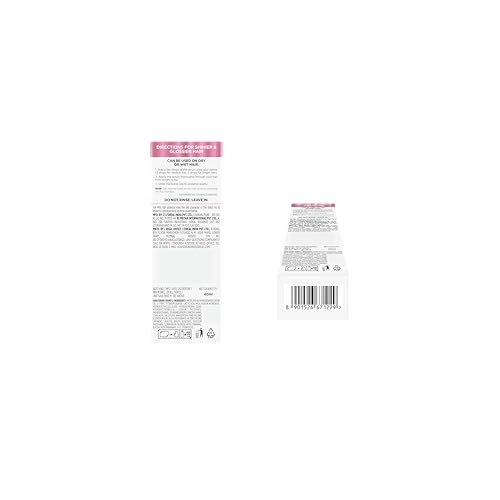 L'Oreal Paris Glycolic Gloss Serum, Powered By Glycolic Acid, For Dull Hair, Gives 72H Shine & Improves Hair Quality, 40Ml
