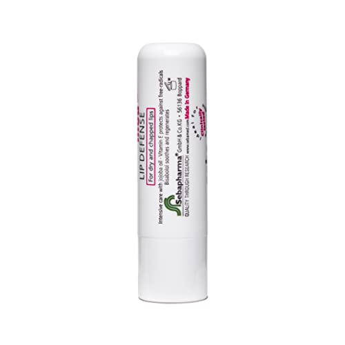 Sebamed Lip Defense Lip balm with SPF 30 + Vit E | Regenerates dry, chapped lips quickly & effectively | Intensive care with Vit E, Jojoba Oil & Chamomile | For Men & Women  l 4.8 gm