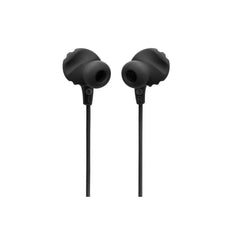 JBL Endurance Run 2, Sports in Ear Wired Earphones with Mic, Pure Bass, Sweatproof, Flexsoft eartips, Magnetic Earbuds, Fliphook & TwistLock Technology with Voice Assistant (Black)