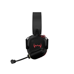 daWg HeadBug G60 Lightweight Wireless Gaming Headphones, 20ms Ultra Low Latency (2.4GHz), Bluetooth v5.4, 40mm Neodymium Drivers, Crystal Clear Mic, Soft Leatherlite Headband, for PS5, PS4, PC, Mobile