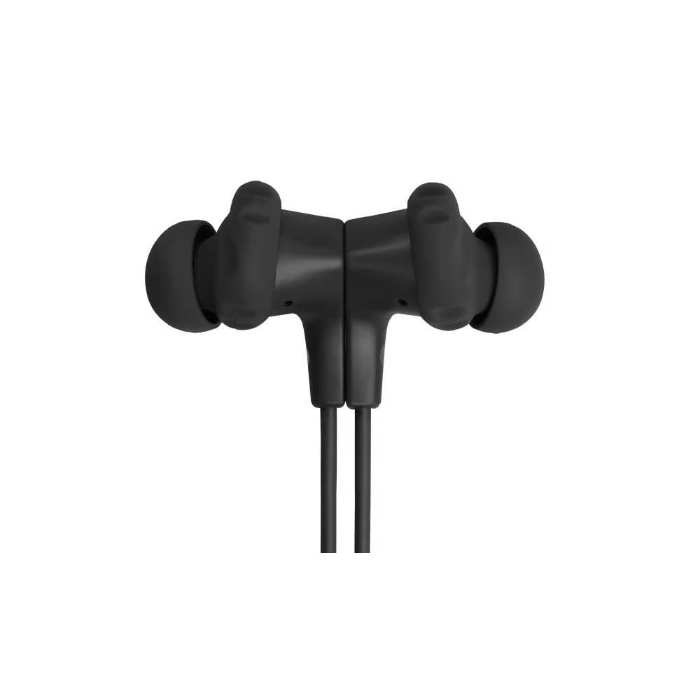 JBL Endurance Run 2, Sports in Ear Wired Earphones with Mic, Pure Bass, Sweatproof, Flexsoft eartips, Magnetic Earbuds, Fliphook & TwistLock Technology with Voice Assistant (Black)