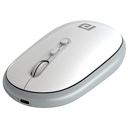 Portronics Toad II Bluetooth Mouse, with Bluetooth 5.0 & 2.4 Ghz Dual Wireless Connectivity, Rechargeable, Adjustable DPI up to 1600 - Mice from Portronics - Shop in Sri Lanka at Arcade.lk