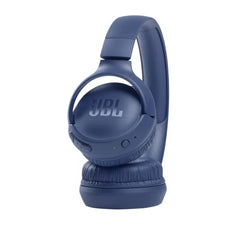 JBL Tune 510BT, On Ear Wireless Headphones with Mic, up to 40 Hours Playtime, Pure Bass, Quick Charging, Dual Pairing, Bluetooth 5.0 & Voice Assistant Support for Mobile Phones (Blue)