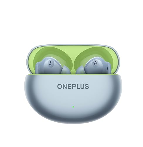OnePlus Nord Buds 3 Truly Wireless Bluetooth in Ear Earbuds with up to 32dB Active Noise Cancellation, 10mins for 11Hours Fast Charging with Up to 43h Music Playback -Chromatic Blue