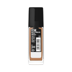 Maybelline New York Fit Me Matte + Poreless Liquid Foundation, 330 Toffee | Matte Foundation | Oil Control Foundation | Foundation With SPF, 30 ml
