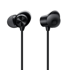 Oneplus Nord Wired Earphones with mic, 3.5mm Audio Jack, Enhanced bass with 9.2mm Dynamic Drivers, in-Ear Wired Earphone - Black - Wireless Accessory from OnePlus - Shop in Sri Lanka at Arcade.lk