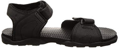 SPARX mens SS 702 | Latest, Daily Use, Stylish Floaters | Black Sport Sandal