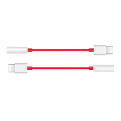 OnePlus Type-C to 3.5mm Auxiliary Adapter (Red)