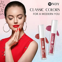 NOY Bare All Beauty 100% Long Lasting Upto 15Hr & Smudgeproof:Must-Have Classic Nude Matte Lipsticks Brown Nude, Mauve Nude (Sets 3) #WC113
