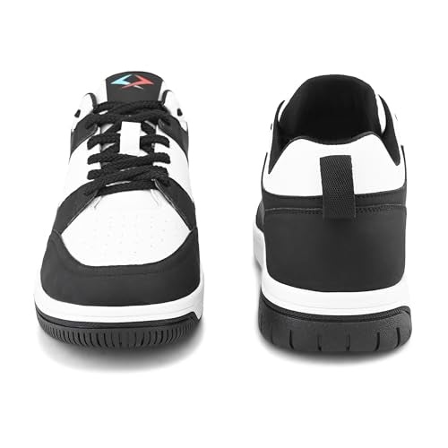 Cruiser Sneaker for Men | Lightweight & Comfortable | Stylish Lace-Up Casual Footwear with Cushioned Insole | Perfect for Versatile Outfits (2640)