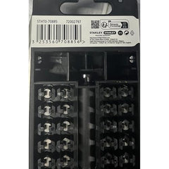 STANLEY STHT0-70885 Screwdriver Set with 35 Bits, Multi-Purpose Tool Screwdriver Set, Has Built-In Bit Storage, Ideal for Home, DIY & Professional Fastening Purposes, LxWxH: 24.5x6.5x3.5 cm