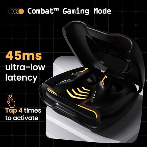 Boult Audio UFO Truly Wireless in Ear Earbuds with 48H Playtime, Built-in App Support, 45ms Low Latency Gaming, 4 Mics ENC, Breathing LEDs, 13mm Bass Drivers - Electronics from Boult - Shop in Sri Lanka at Arcade.lk