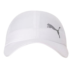 Puma Unisex-Adult Cap (2379301_White-Cat_Free Size)