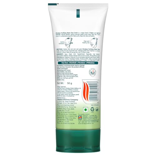 Himalaya Herbals Purifying Neem Scrub, 50g