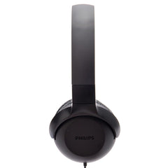 PHILIPS Audio Upbeat Tauh201 Wired On Ear Headphones with Mic (Black)