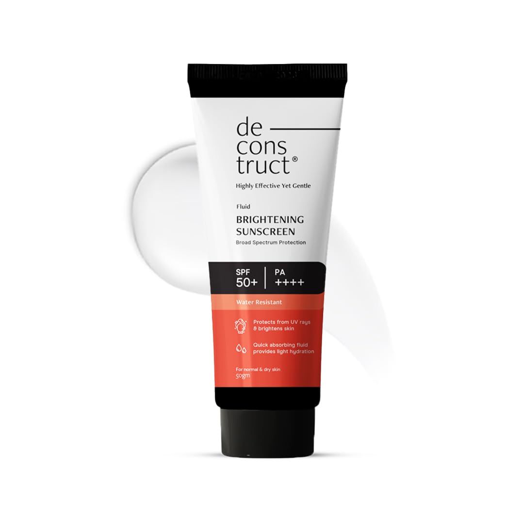 Deconstruct Brightening Fluid Sunscreen SPF 50+ with Niacinamide ...
