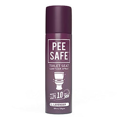 Pee Safe Toilet Seat Sanitizer Spray 50ml - Lavender | Reduces The Risk Of UTI & Other Infections | Protects From 99.9% Germs In 10 Seconds & Travel Friendly | Anti Odour, Deodorizer - Drugstore from PEESAFE - Shop in Sri Lanka at Arcade.lk