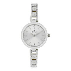 Titan Karishma Analog Silver Dial Women's Watch -NM2598SM01 / NL2598SM01
