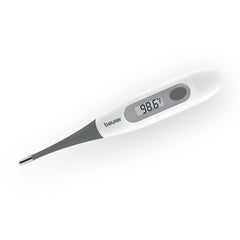Beurer German Engineering FT 12 Digital Flexi Thermometer for Fever Measurement | Fast & Accurate measurement in °C & °F | 100% Waterproof Design | For Oral, Underarm & Rectal Use