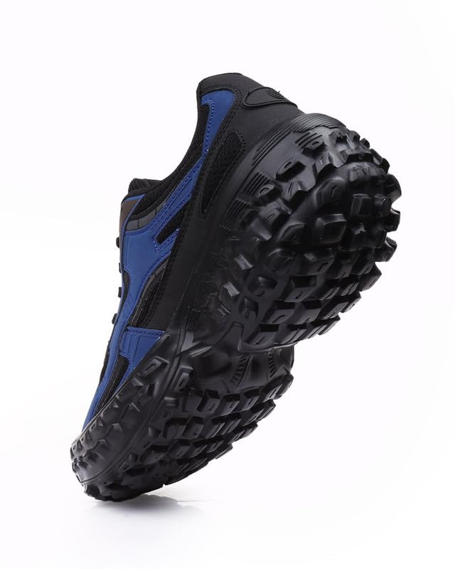 Bacca Bucci Colossus Men's Chunky All-Terrain Sneakers with Rugged Outsole & Ortholite Insole | Outdoor Trail Walking Shoes | Breathable Mesh & Synthetic Uppers