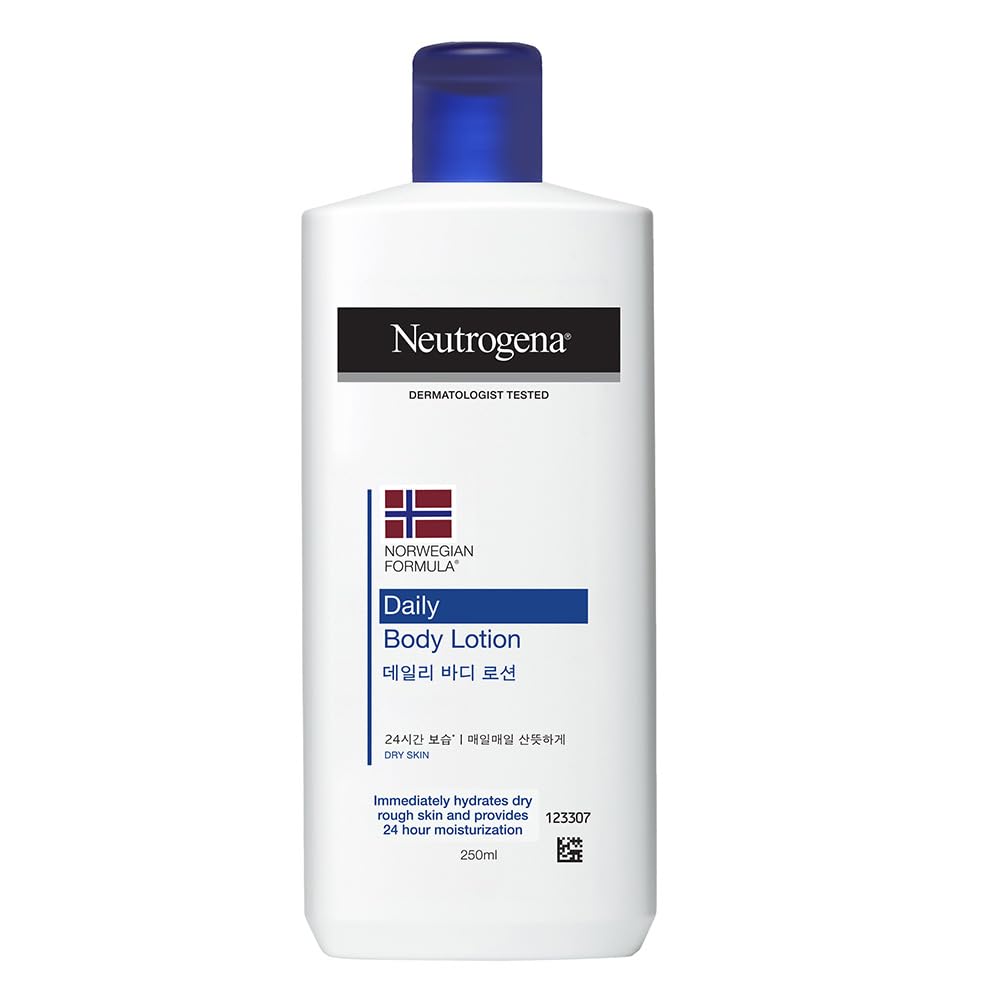 Neutrogena Norwegian Formula Body Moisturizer For Dry Skin 24 Hour Moisturization , 250ml