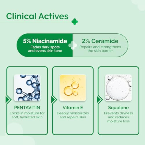 The Derma Co 5% Nia-Ceramide Daily Hydrating Moisturizer Cream