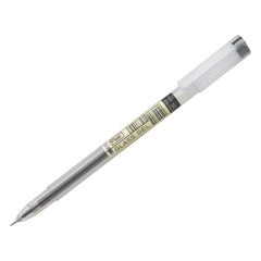 FLAIR GLASS GEL BALL PEN,BLUE INK,PACK OF 10 (Black)