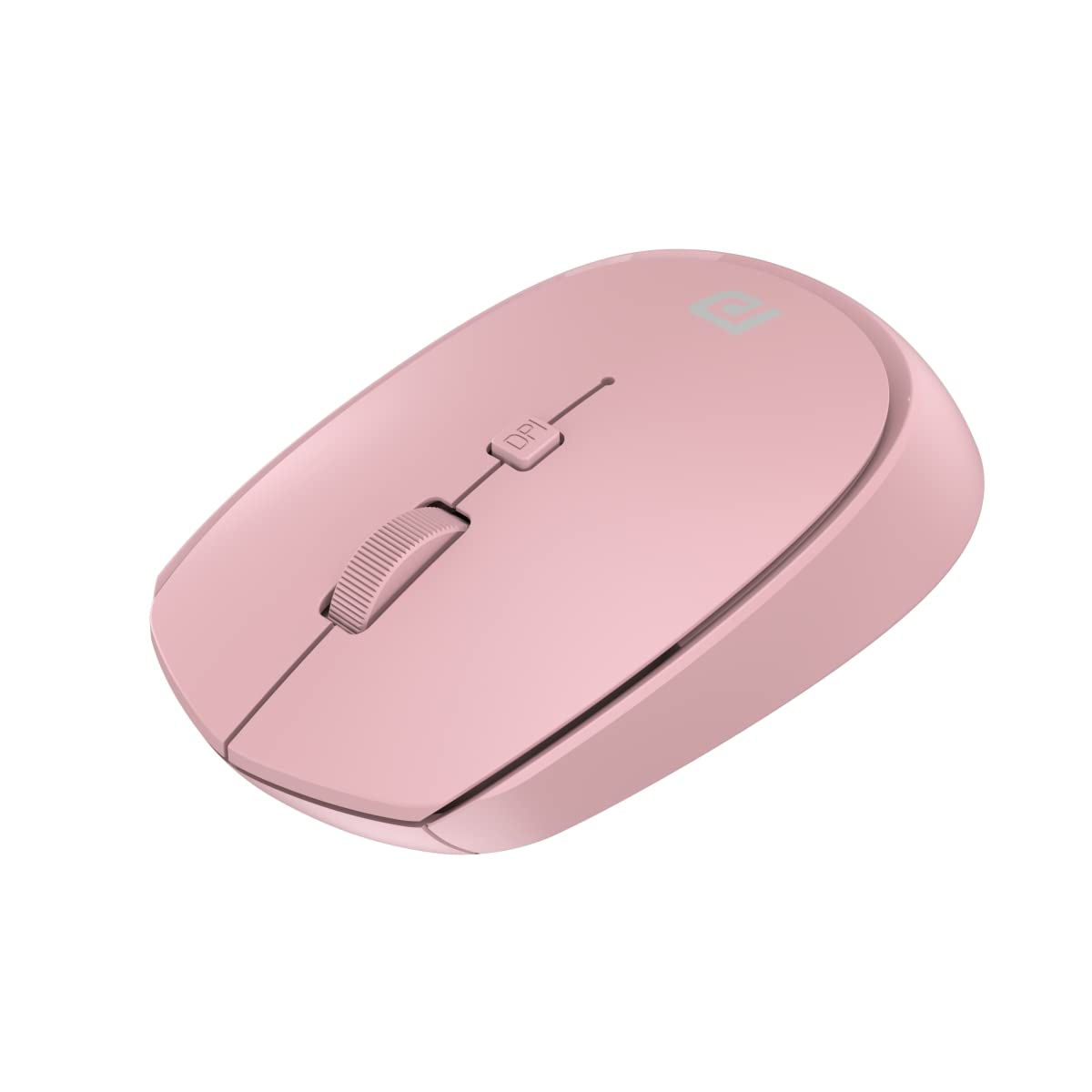 Portronics Toad 23 Wireless Optical Mouse with 2.4GHz, USB Nano Dongle, Optical Orientation, Click Wheel, Adjustable DPI(Pink) - Personal Computer from Portronics - Shop in Sri Lanka at Arcade.lk