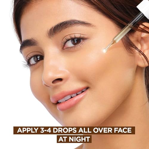 Garnier Bright Complete Night Vitamin C Serum With 10% Pure Vitamin C for Bright Skin, PM Routine Vitamin C Serum Suitable For All Skin Types, 30ml
