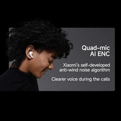 Redmi Buds 5C Bluetooth TWS in Ear Earbuds, Up to 40Db Hybrid Noise Cancellation, Quad Mic, Custom Eq, 10Mins Charge for 2Hours Life, Up to 36Hrs Playback, Gaming TWS| Acoustic Black