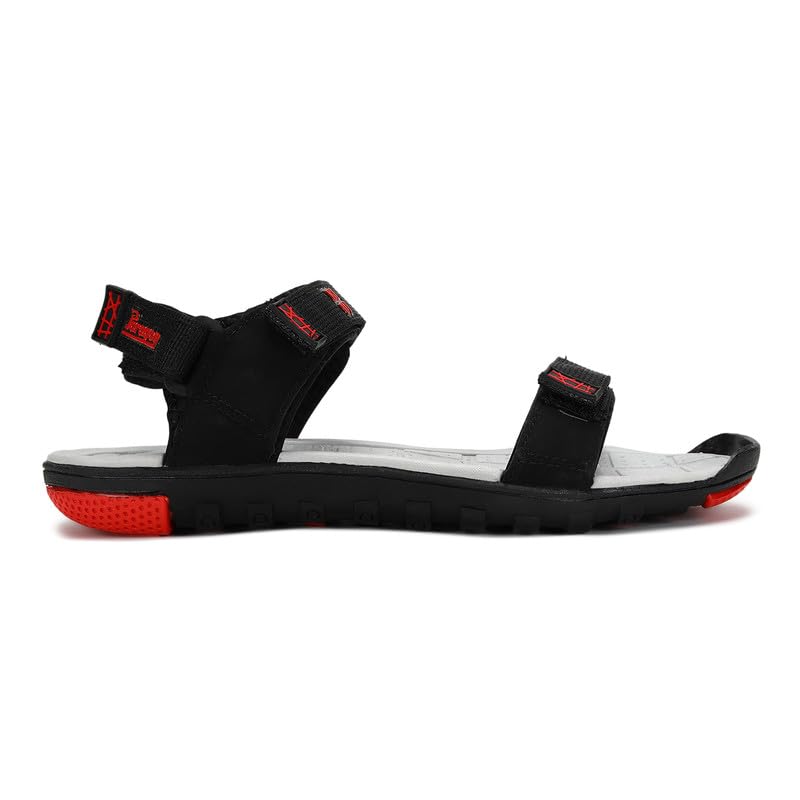 Paragon K1407G Stylish Velcro Sandals for Men | Durable, Comfortable & Lightweight Sandals with Cushioned Soles | Easily Washable | Ideal for Outdoor Use