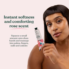 The Body Shop British Rose Petal Soft Hand Cream, 30ml