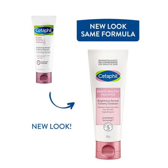 Cetaphil Brightness Reveal Creamy Cleanser - 100 g| Brightening Face Wash for Uneven Skin Tone| Niacinamide, Sea Daffodil| Fragrance Free| Dermatologist Recommended - Beauty from Cetaphil - Shop in Sri Lanka at Arcade.lk