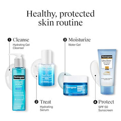 Neutrogena Ultrasheer Sunscreen SPF 50+ PA++++ | Broad Spectrum UVA/UVB | Blue Light Protect | No White Cast | Water Resistant, Ultra Light & Non Sticky | 80g