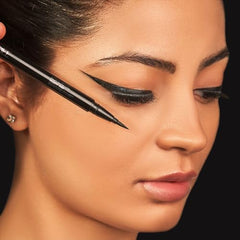 RENEE Pointy End Sketch Pen Smudge Proof Eyeliner - Matte Finish, Light Weight, Water Resistant, Long Stay Highly Pigmented with One Stroke Application Formula - Black