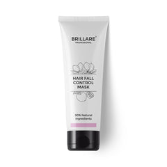 Brillare Professional Hair Fall Control Mask, Hair Conditioner Enriched With Soy Protein & Vital Plant Extracts, Strengthen roots, Prevent Breakage & Reduces Hair Fall, 125g