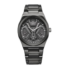 Titan Fastrack Vyb Limitless Quartz Analog Gun Dial Watch for Men