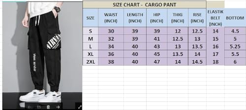 Lymio Loose Men Cargo (Cargo-78-Grey-L_Grey)