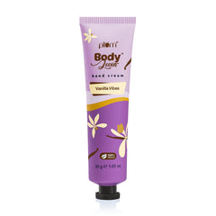 Plum BodyLovin' Vanilla Vibes Hand Cream | Ultra Moisturizing With Shea Butter | Non-Greasy & Lightweight | Irresistible Warm Vanilla Fragrance | Travel Friendly | 30g