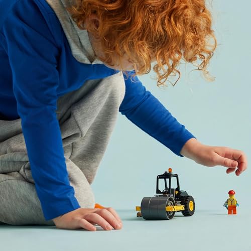 LEGO City Construction Steamroller Toy Playset 60401