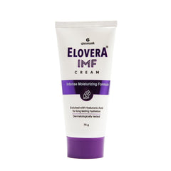 Elovera Intense Moisturizing Cream IMF 75g | Enriched with Hyaluronic Acid with Anti Ageing benefits, Reduces Fine Lines & Wrinkles | Nourish & Rejuvenate Skin | Dermatologically Tested | Paraben Free