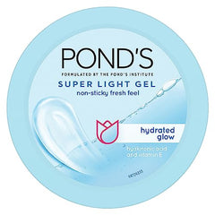 POND's Super Light Gel, Oil-Free Moisturizer, 200G, For Hydrated, Glowing Skin, With Hyaluronic Acid & Vitamin E, 24Hr Hydration, Non-Sticky - Beauty from POND'S - Shop in Sri Lanka at Arcade.lk